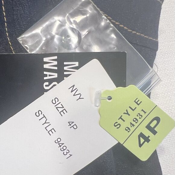 Sandra Darren Denim Fit & Flare Dress 4P NWT Fall Layering Quiet Luxury - Picture 10 of 13